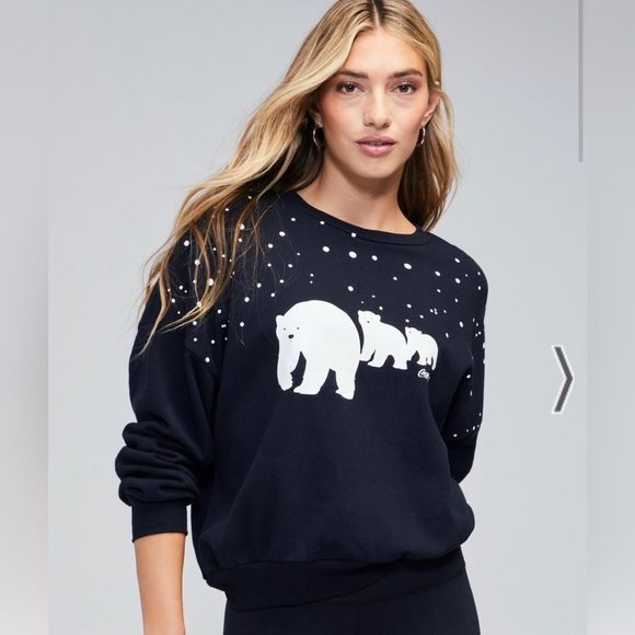 Wildfox Coca-Cola Bears Fifi Jet Black Sweatshirt - Picture 6 of 6
